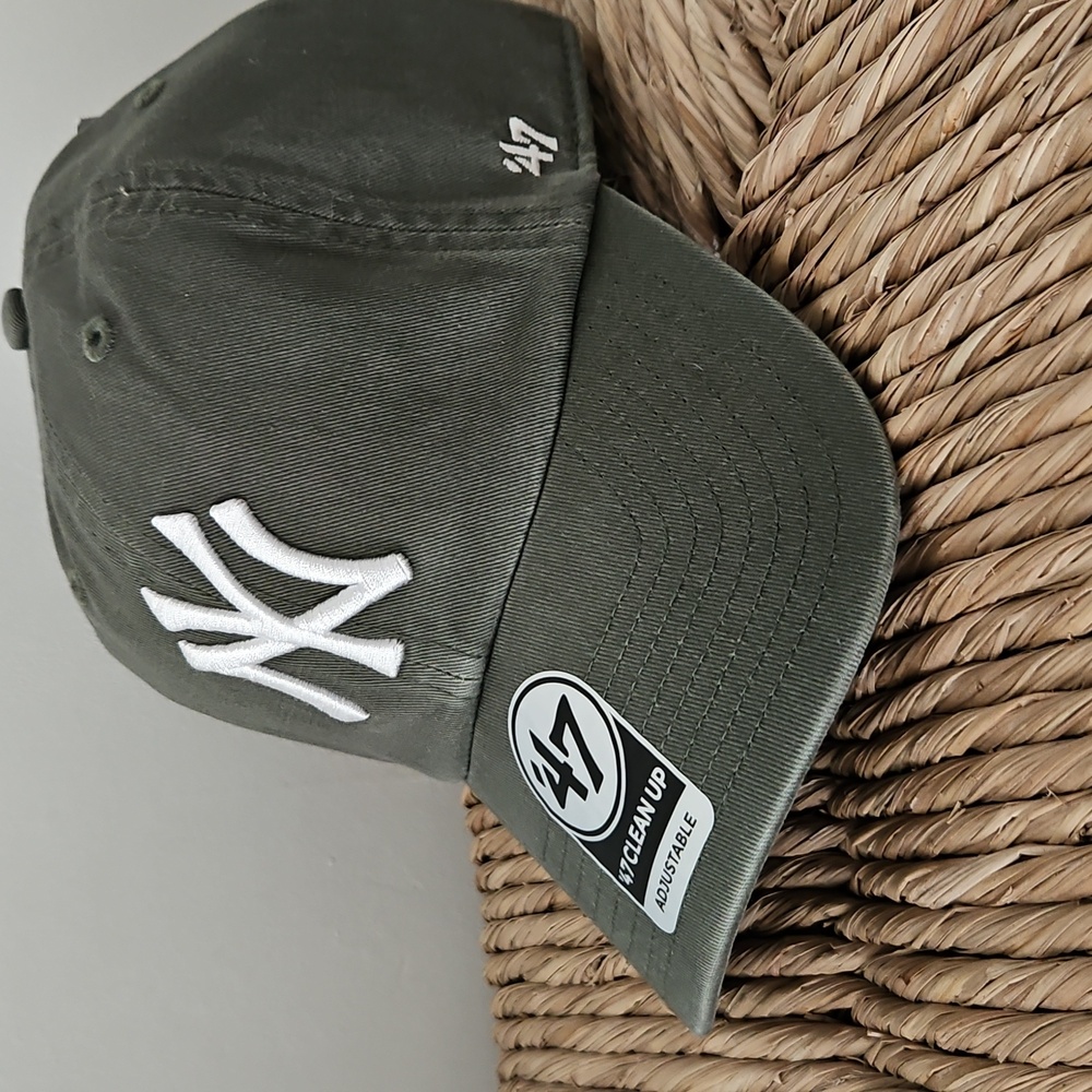 Olive Green  NY Logo Cap